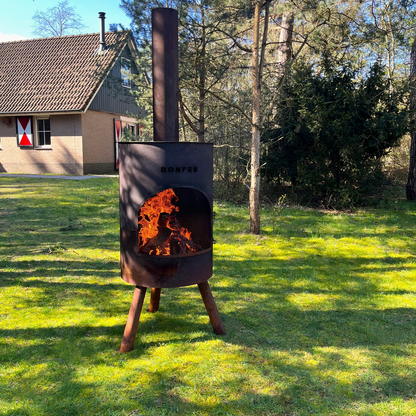 BonFeu- BonTon 60cm Outdoor Fire Place & Grill