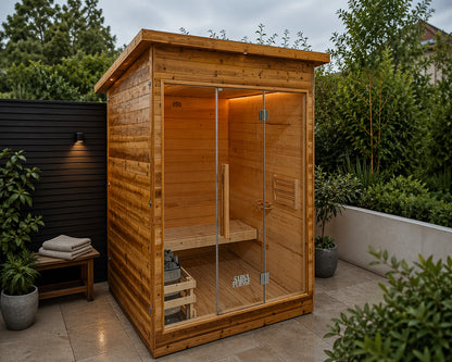 Sauna Plunge- Bronte Traditional Cabin 2 Person Outdoor Sauna