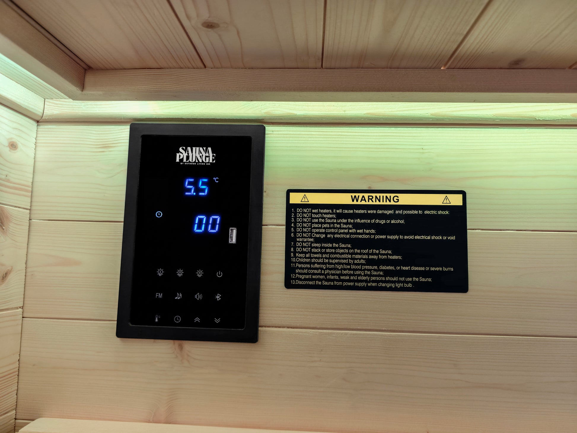 Sauna Plunge- Yorkshire Cabin Infrared 4 Person Outdoor Sauna