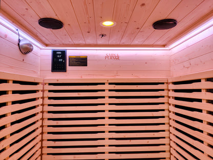 Sauna Plunge- Yorkshire Cabin Infrared 2 Person Outdoor Sauna