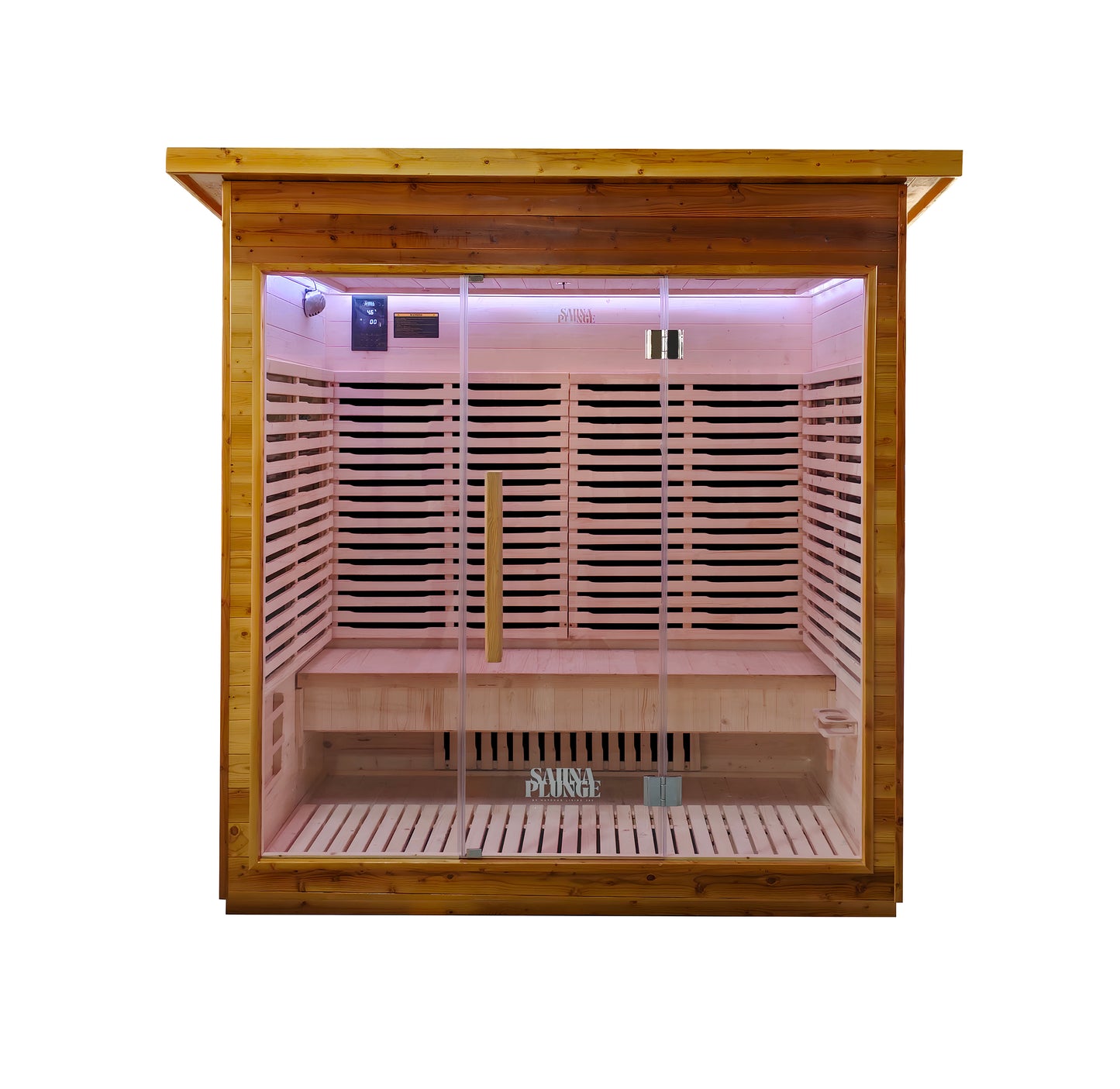Sauna Plunge- Yorkshire Cabin Infrared 4 Person Outdoor Sauna