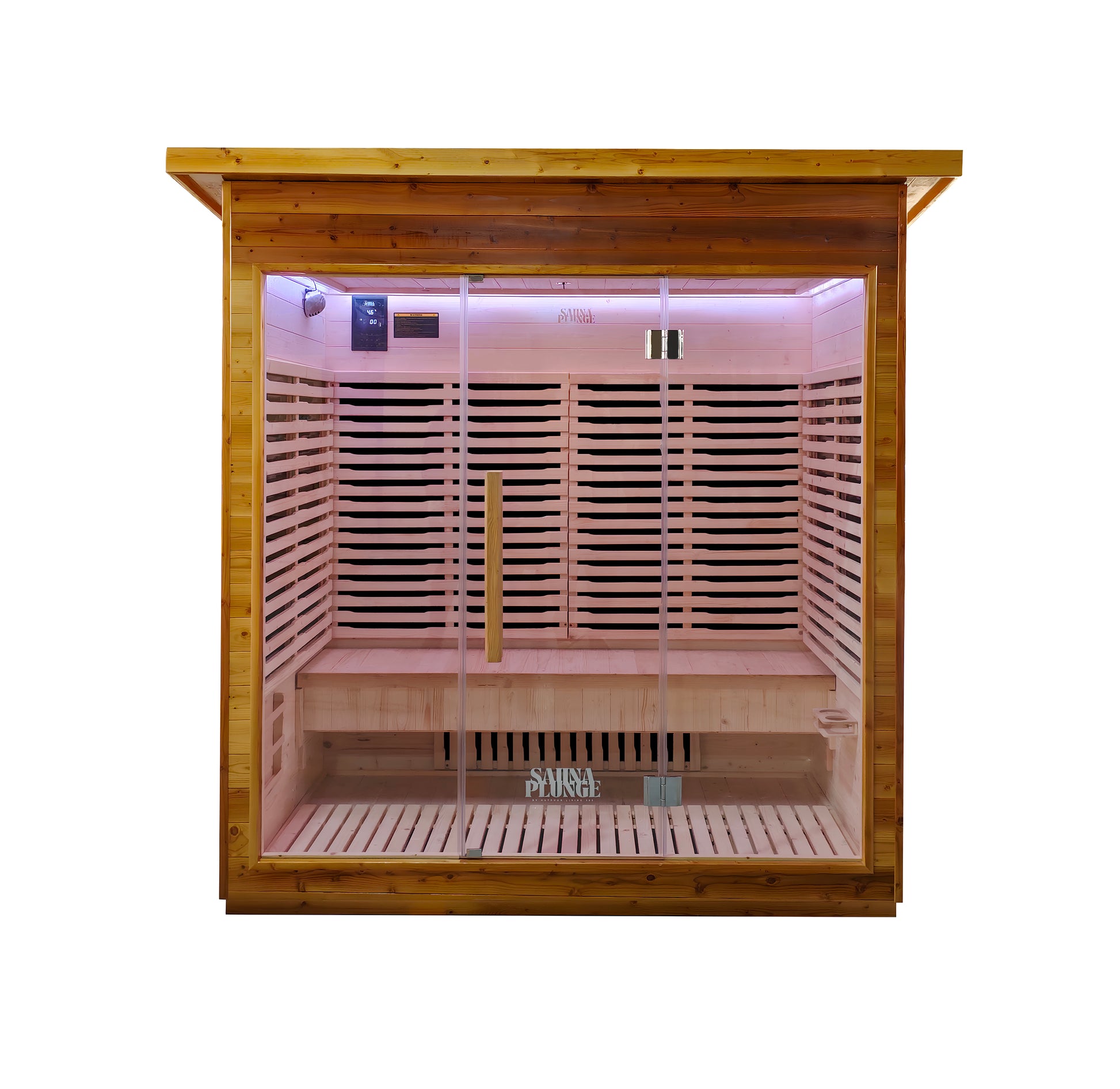 Sauna Plunge- Yorkshire Cabin Infrared 4 Person Outdoor Sauna