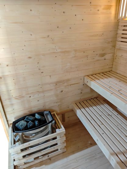 Sauna Plunge- Bronte Traditional Cabin 6 Person Outdoor Sauna