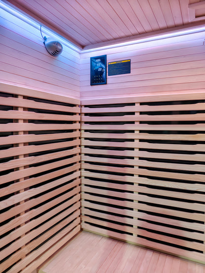 Sauna Plunge- Dales Glow Indoor Infrared 4 Person Sauna