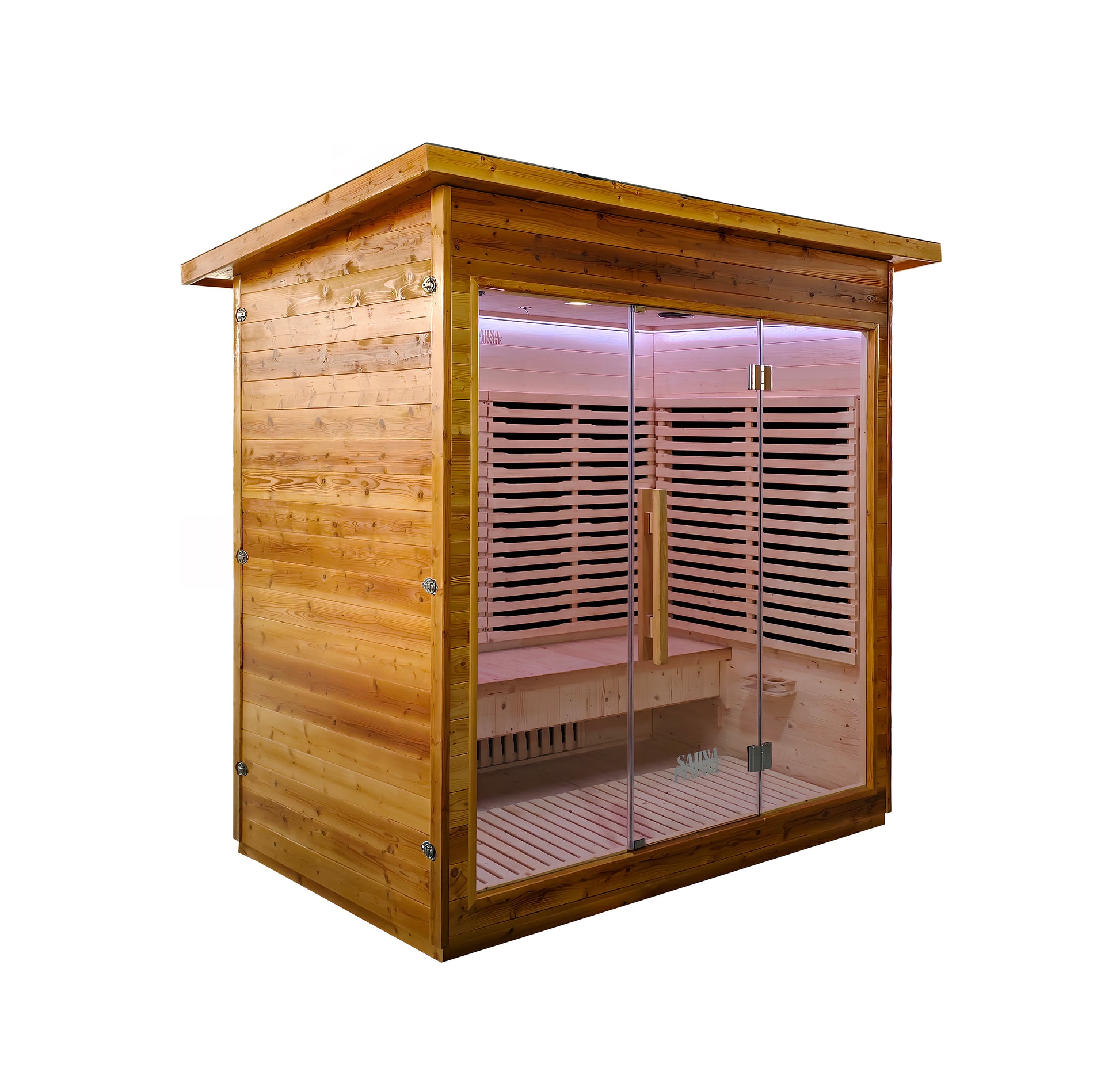 Sauna Plunge- Yorkshire Cabin Infrared 4 Person Outdoor Sauna