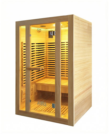 Sauna Plunge - Dales Glow Infrared 2 Person Indoor Sauna