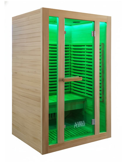 Sauna Plunge - Dales Glow Infrared 2 Person Indoor Sauna