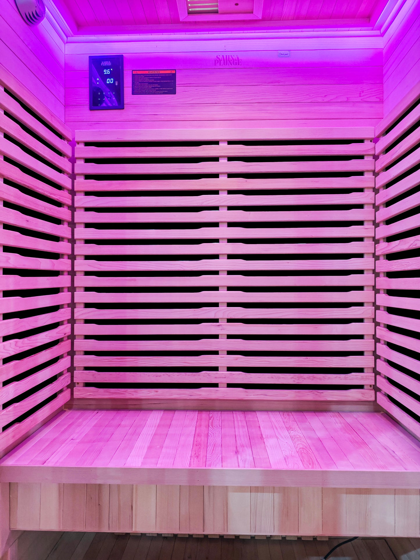 Sauna Plunge - Dales Glow Infrared 2 Person Indoor Sauna