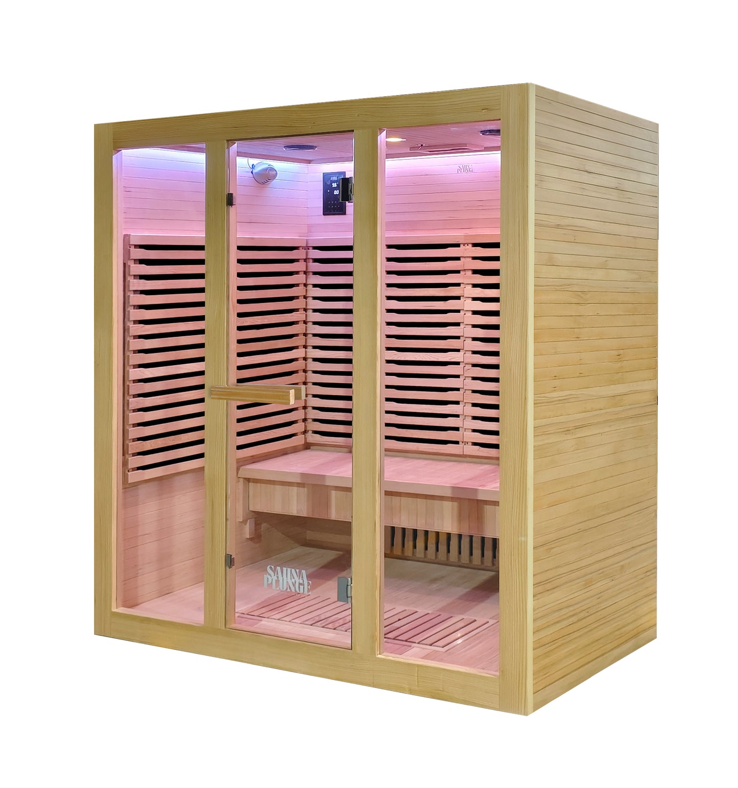 Sauna Plunge- Dales Glow Indoor Infrared 4 Person Sauna