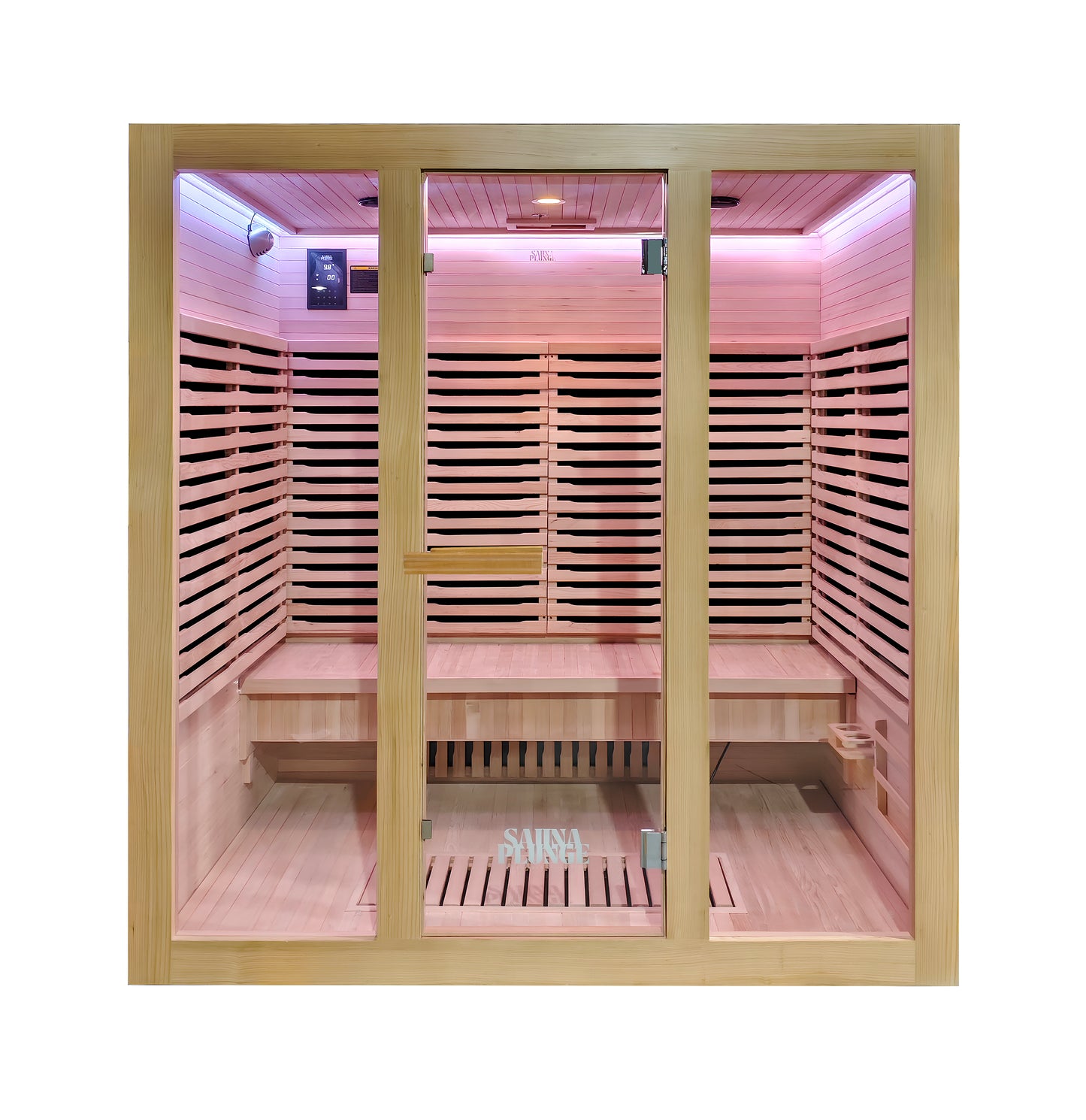Sauna Plunge- Dales Glow Indoor Infrared 4 Person Sauna