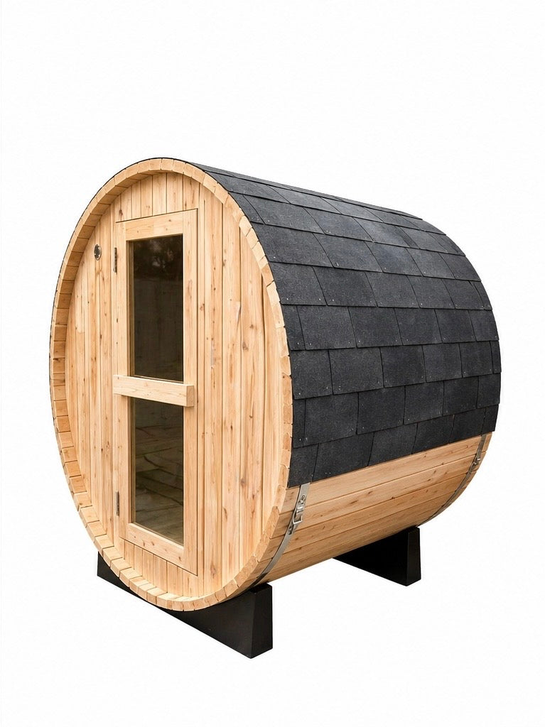 Fonteyn- Outdoor Barrel Sauna 4ft Rustic