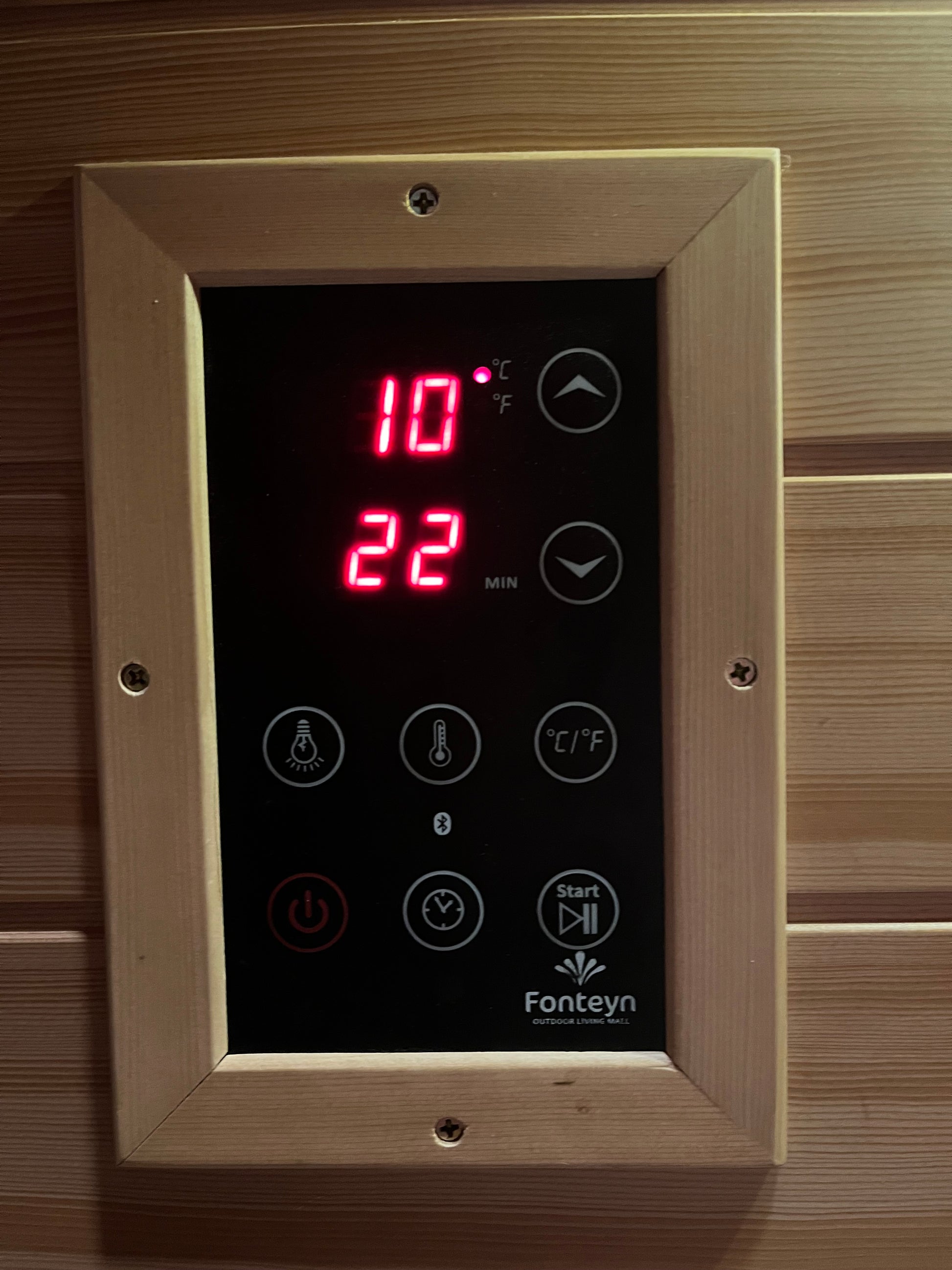 Fonteyn- Bella 3 Infrared Indoor Cabin Sauna