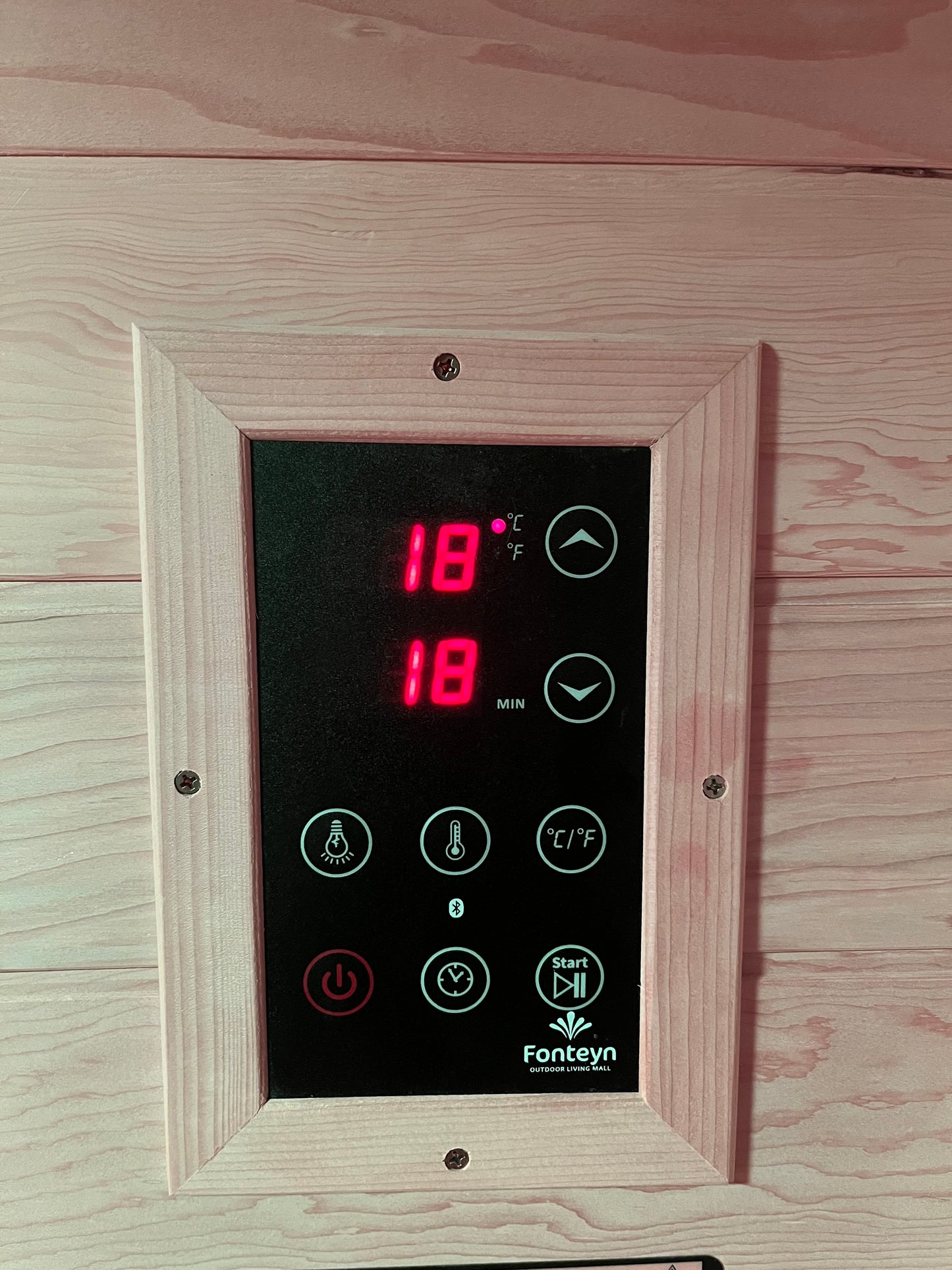 Fonteyn- Bella 3 Infrared Indoor Cabin Sauna