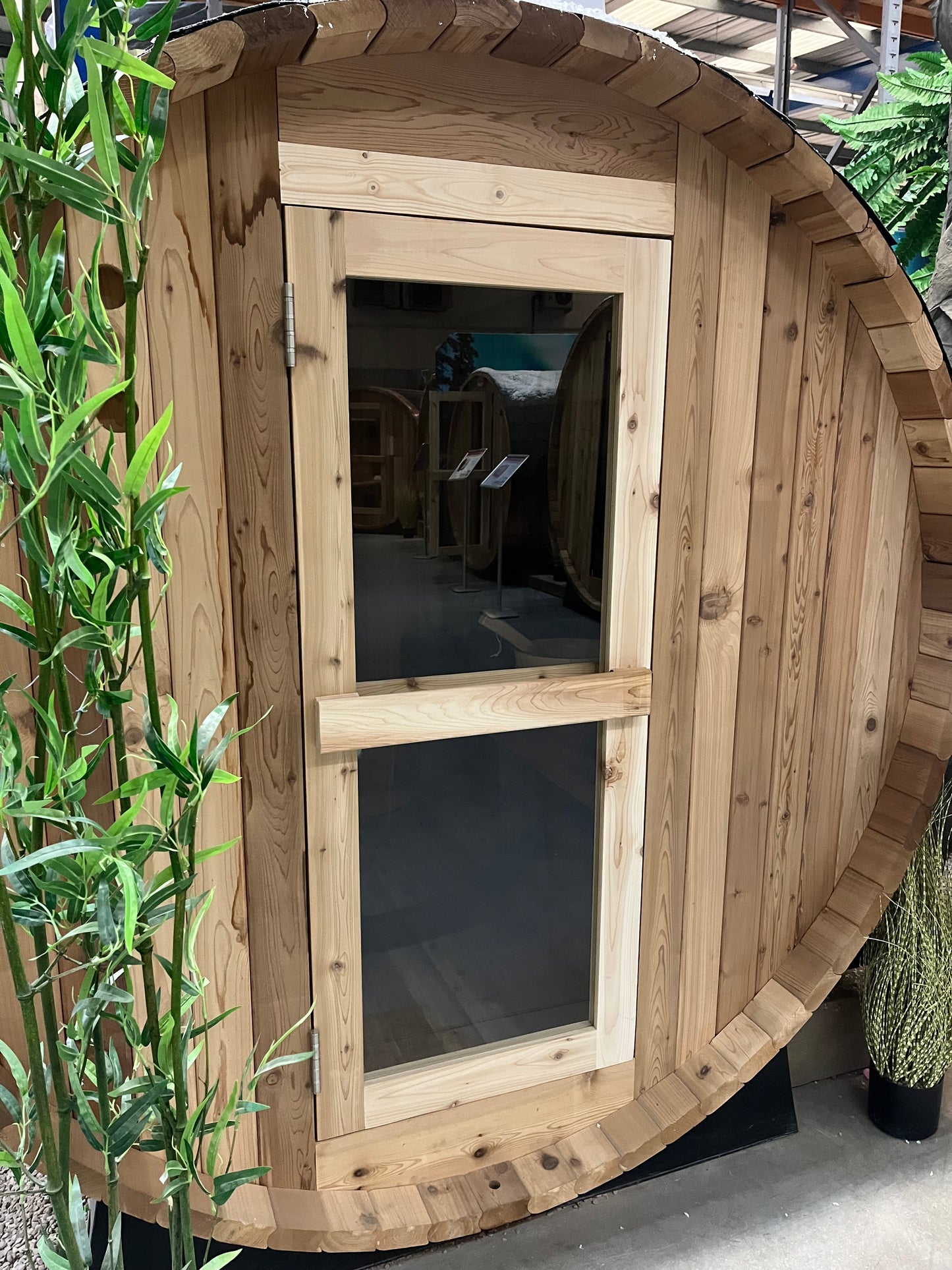 Fonteyn- Outdoor Barrel Sauna 6ft Rustic