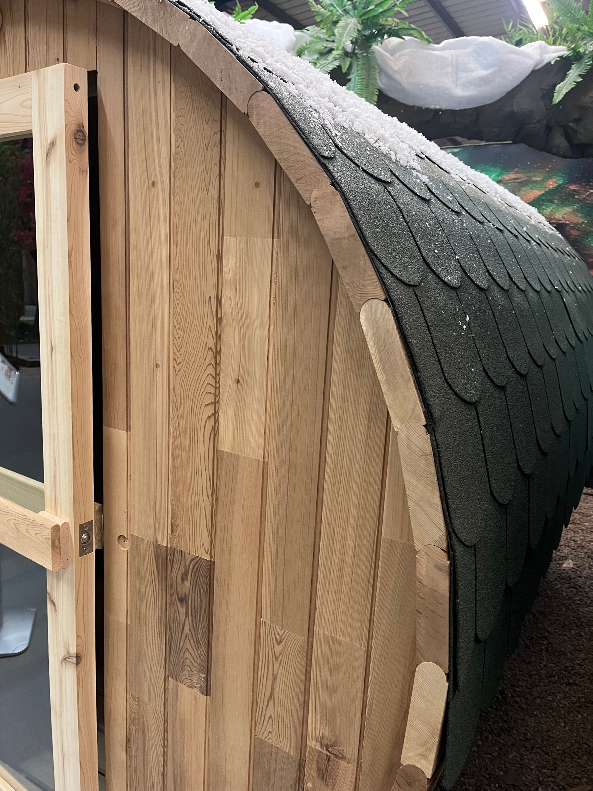 Fonteyn- Outdoor Barrel Sauna Panorama 1800
