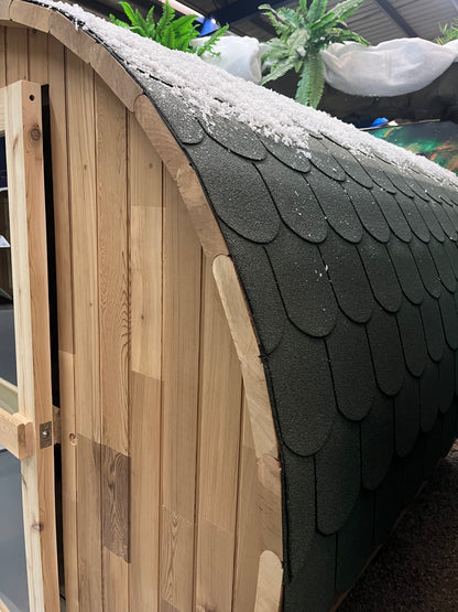 Fonteyn- Outdoor Barrel Sauna Panorama 1800