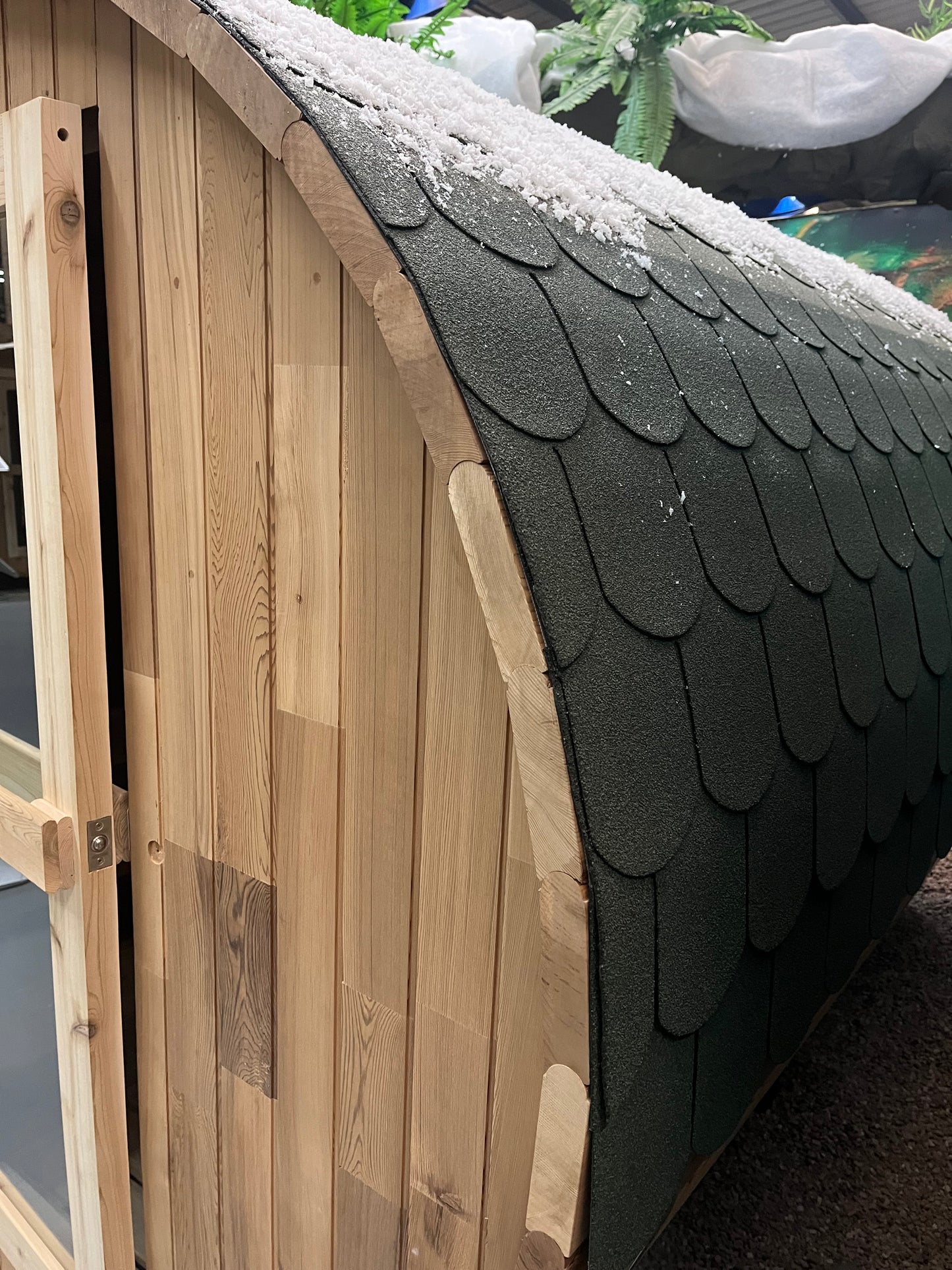 Fonteyn- Outdoor Barrel Sauna Panorama 1800