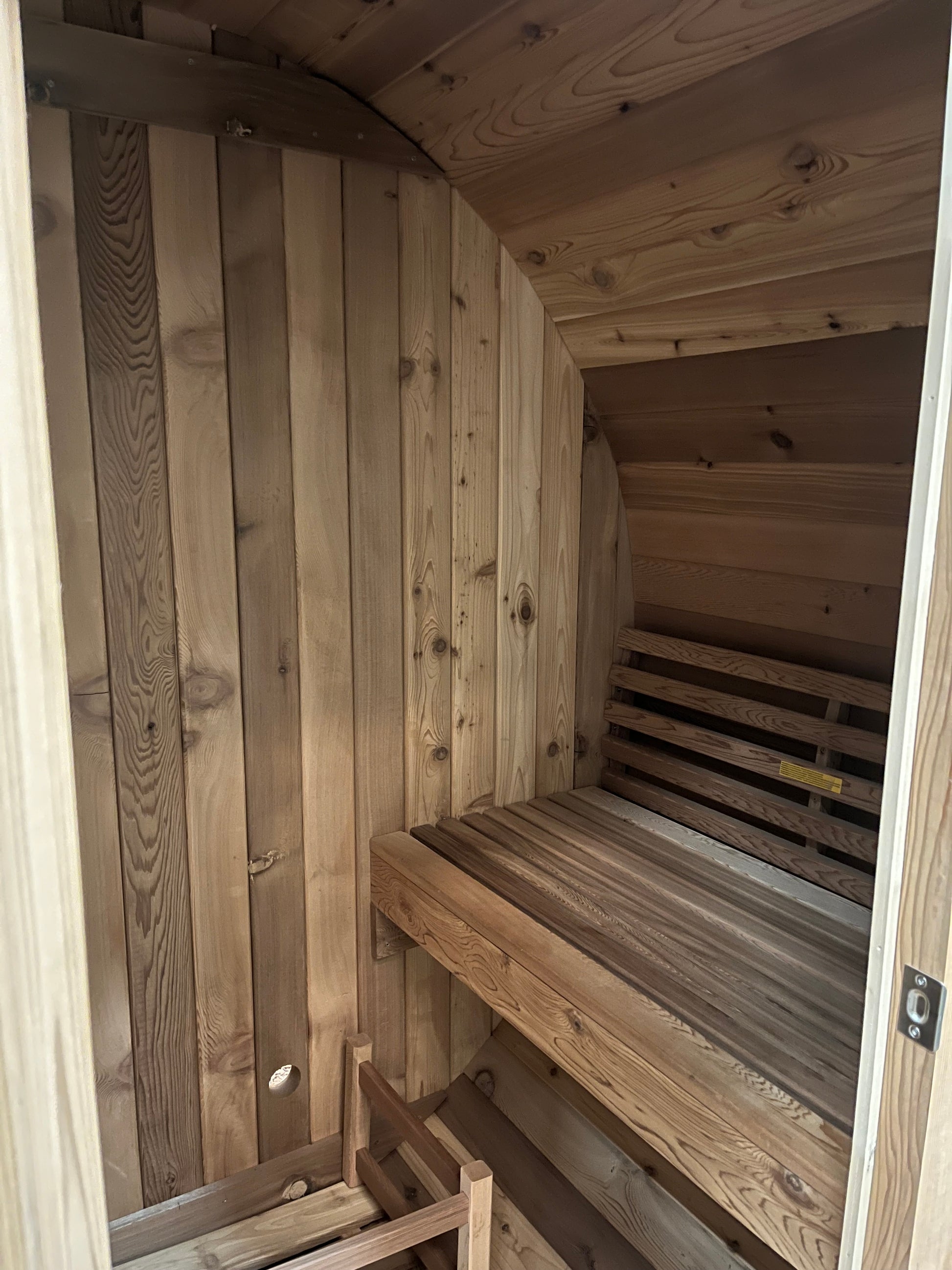 Fonteyn- Outdoor Barrel Sauna 4ft Rustic