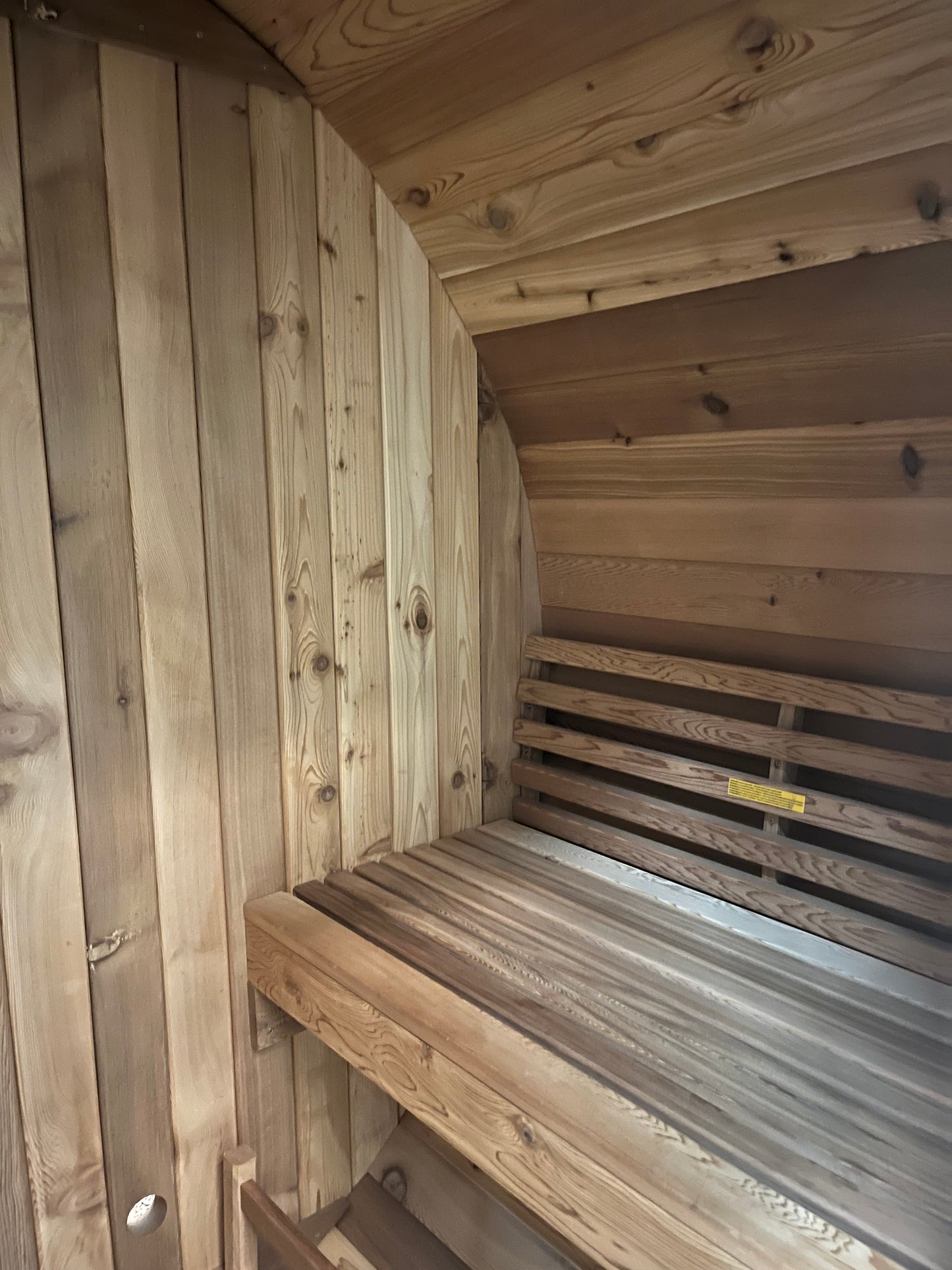 Fonteyn- Outdoor Barrel Sauna 4ft Rustic
