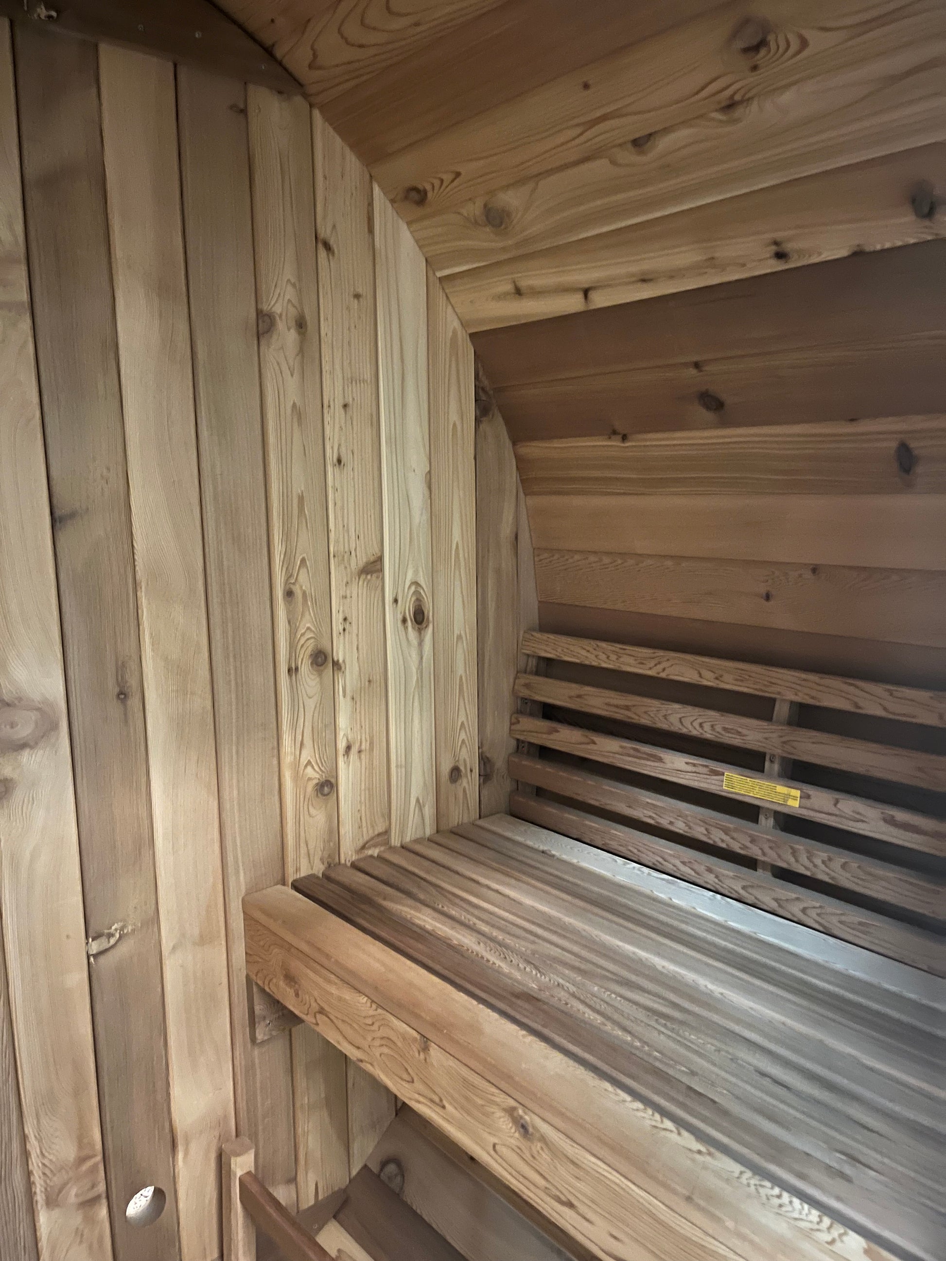 Fonteyn- Outdoor Barrel Sauna 4ft Rustic