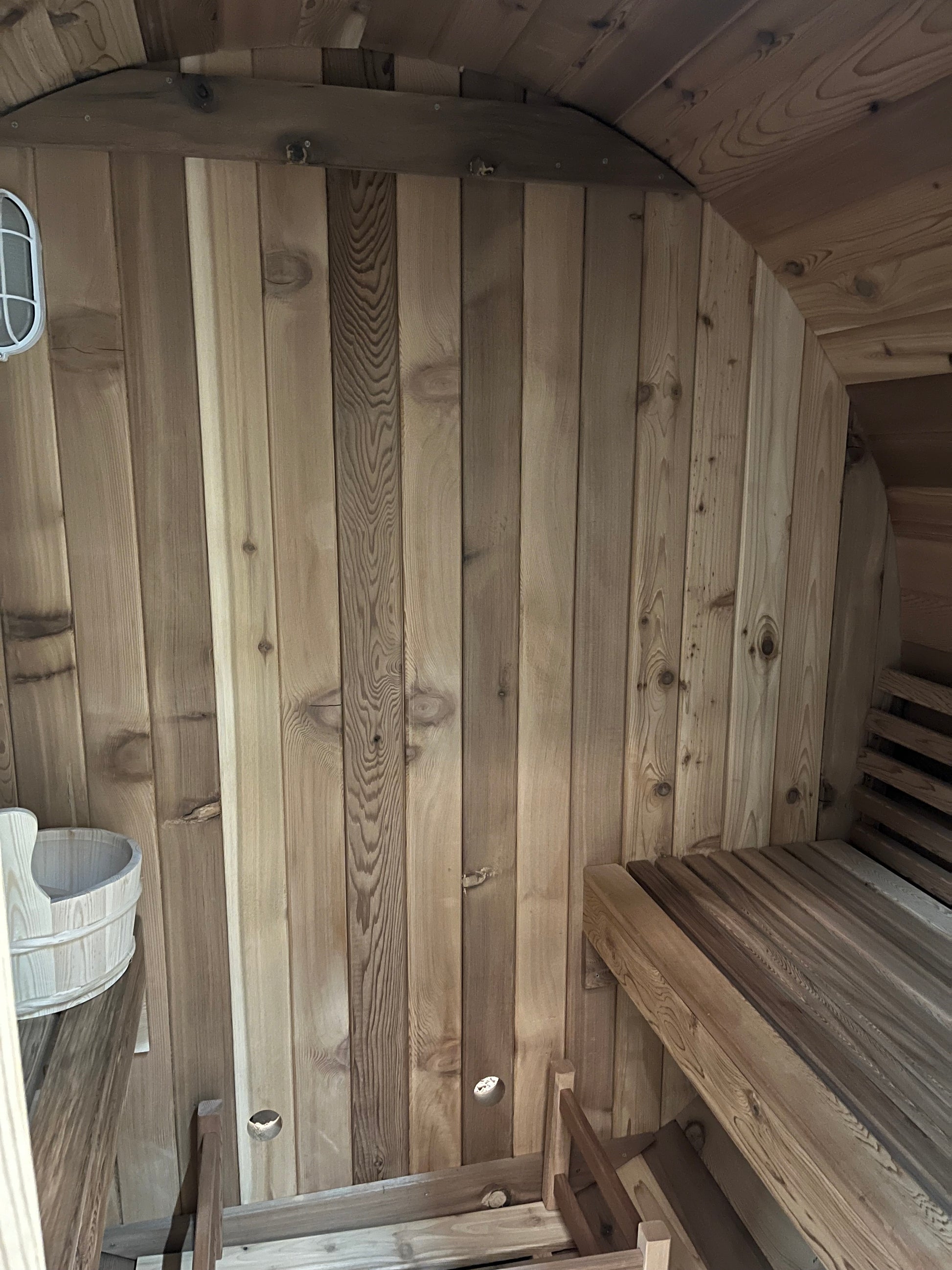 Fonteyn- Outdoor Barrel Sauna 4ft Rustic