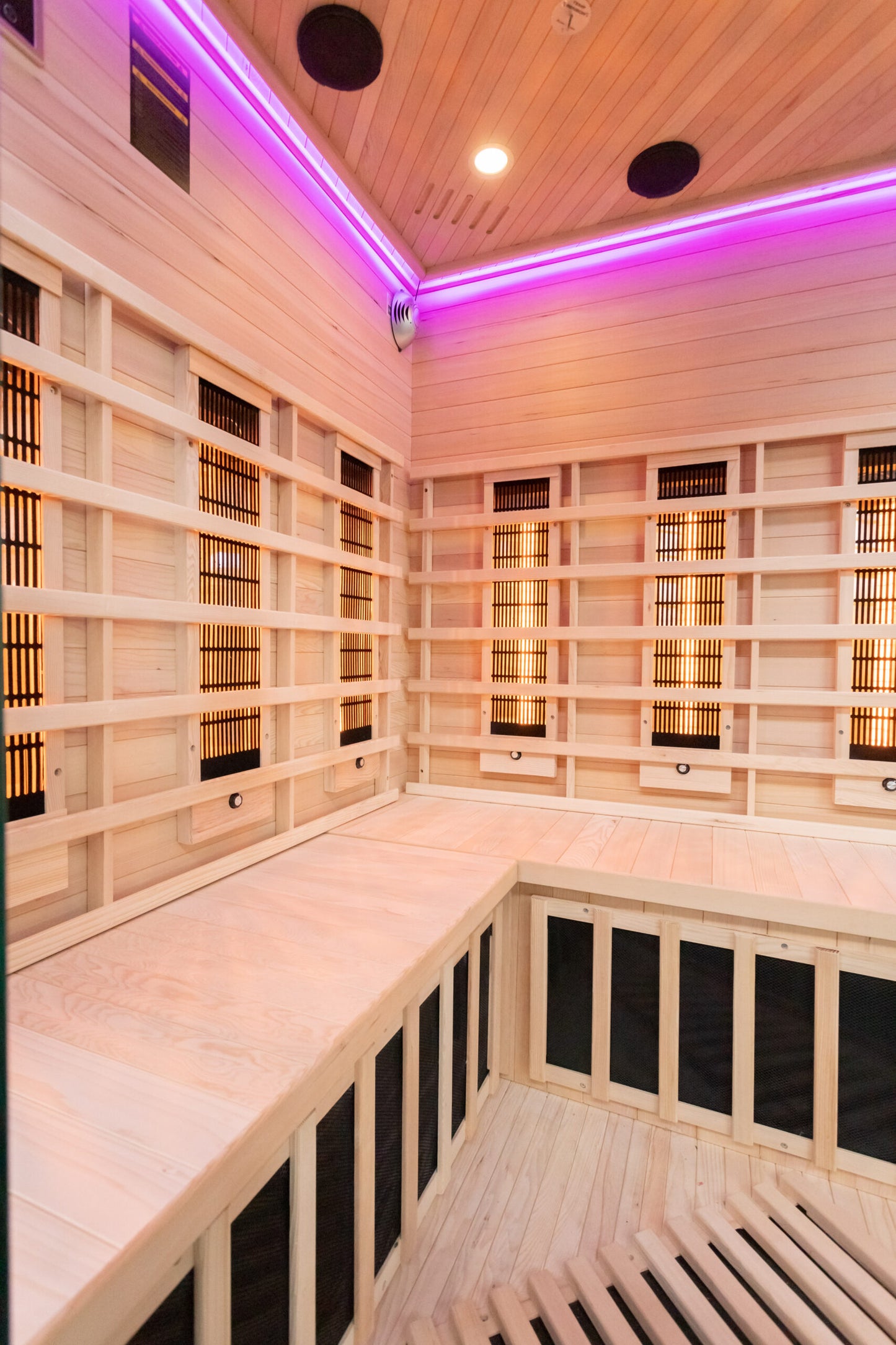 Miracle Sauna: 4 Person Corner Far Infrared Sauna - The Reviva Hub