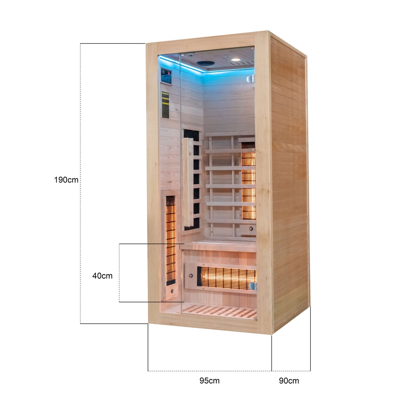 Miracle Sauna: 1 Person Far Infrared Sauna - The Reviva Hub