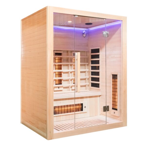 Miracle Sauna: 3 Person Far Infrared Sauna - The Reviva Hub