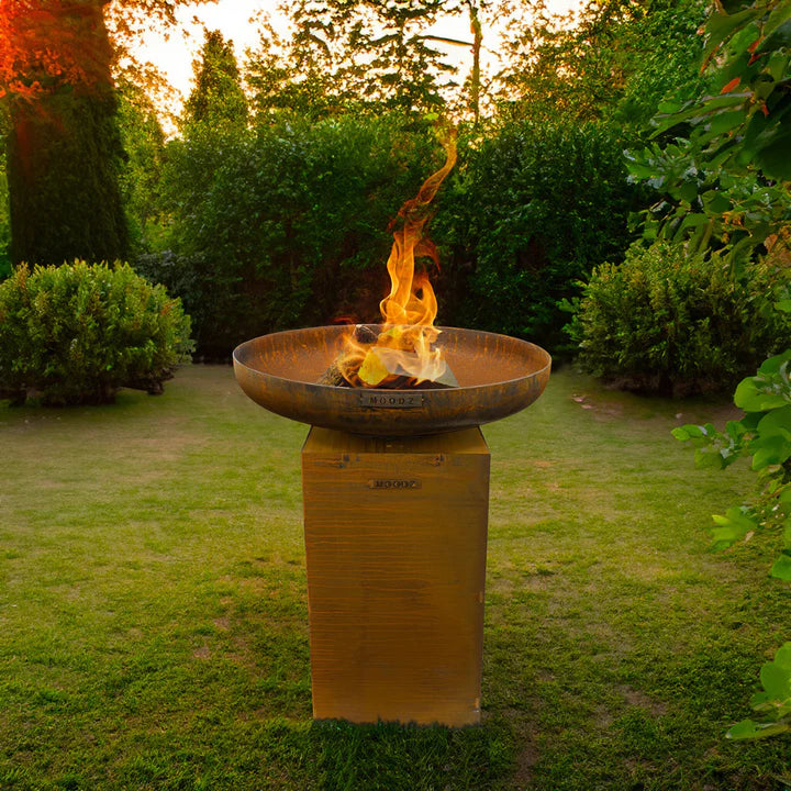 MOODZ - Fire Bowl Base - Corten Steel - The Reviva Hub