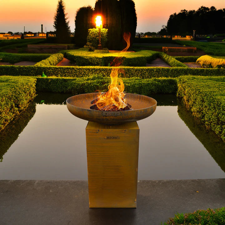 MOODZ - Fire Bowl Base - Corten Steel - The Reviva Hub