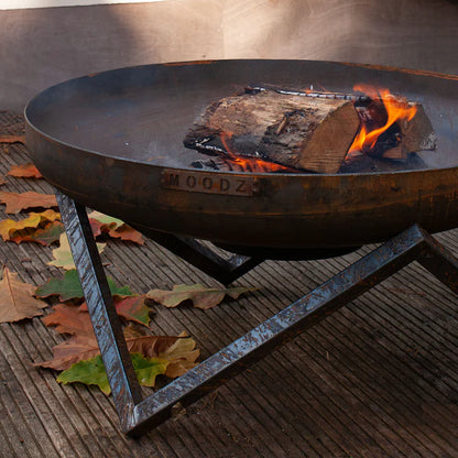 MOODZ - Fire Bowl Star Feet - Carbon Black 80cm - The Reviva Hub