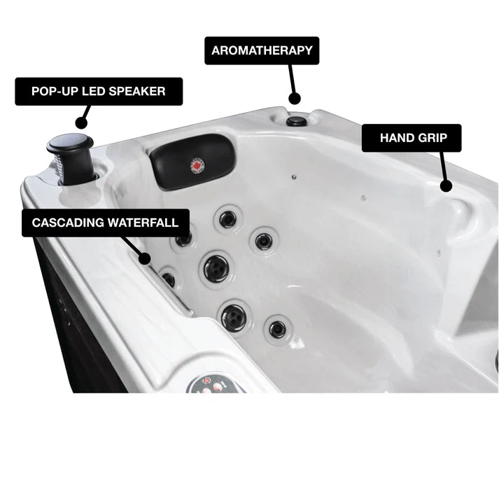 Canadian Spa Company - Yukon Plug & Play 2-Person Hot Tub - The Reviva Hub