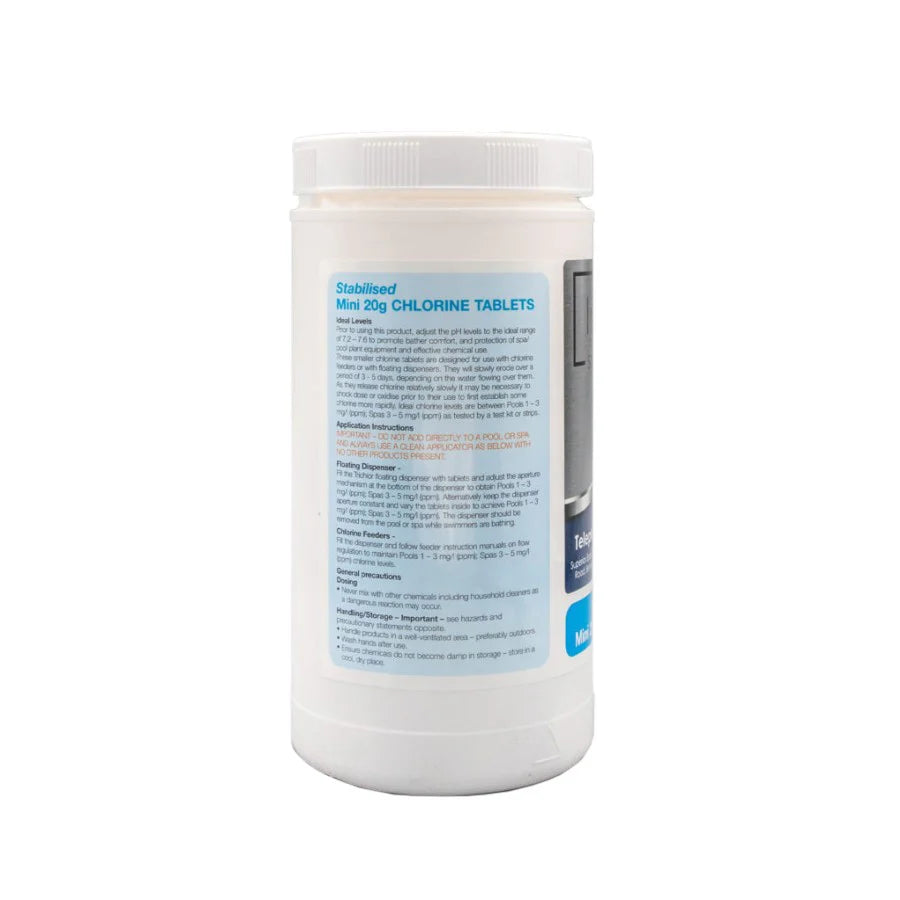 Superior Wellness InSpire Stabilised Chlorine Tablets 1kg