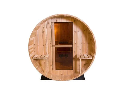 Fonteyn- Barrel Sauna 7+1 ft. Rustic - The Reviva Hub