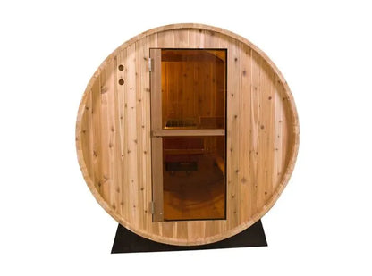 Fonteyn- Barrel Sauna 6ft Rustic - The Reviva Hub
