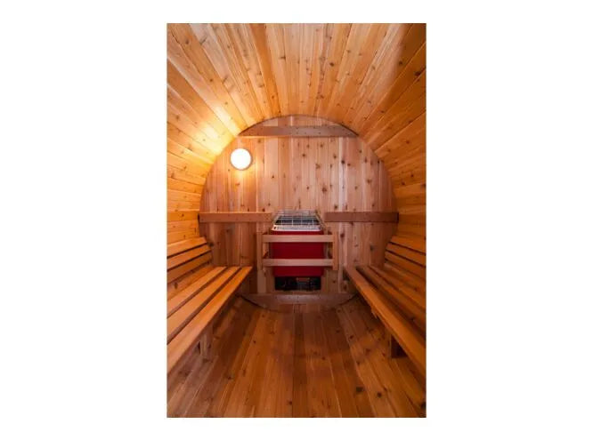 Fonteyn- Barrel Sauna 4ft Rustic - The Reviva Hub
