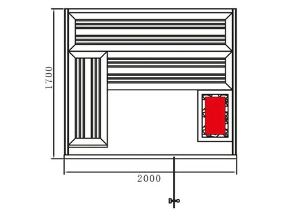 Fonteyn- Sauna Luxor 200 - The Reviva Hub