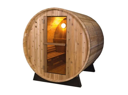 Fonteyn- Outdoor Barrel Sauna 6ft Rustic